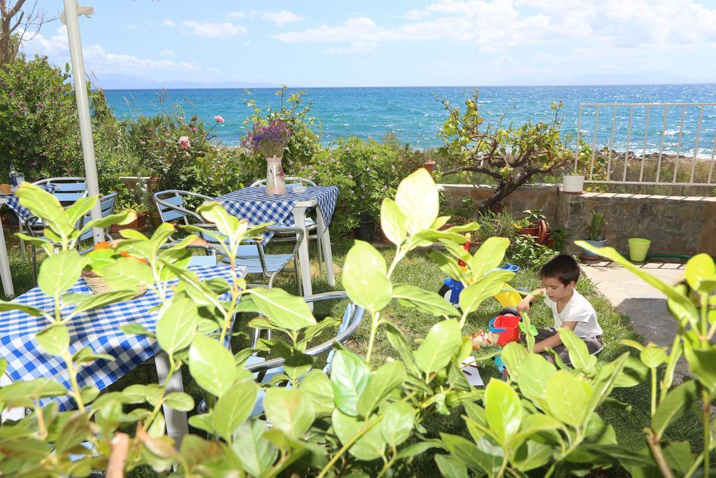 Akrogiali Hotel Plomari エクステリア 写真